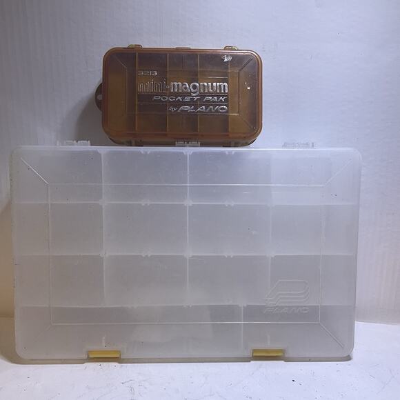 VTG HUGE Branded Fish Tackle Lot Lures Rampala NOS Hooks, Weights Leaders Flies - Picture 5 of 16